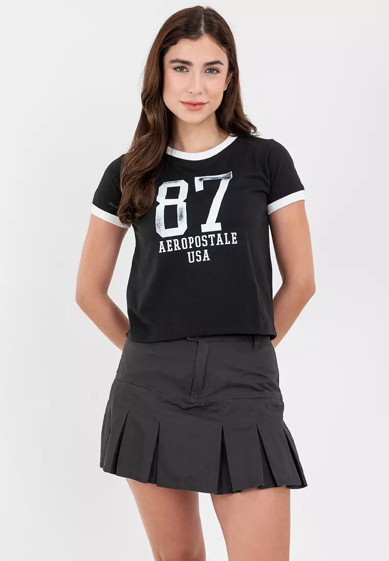 30% OFF Aeropostale Ladies Comfort Fit Ringer Tee