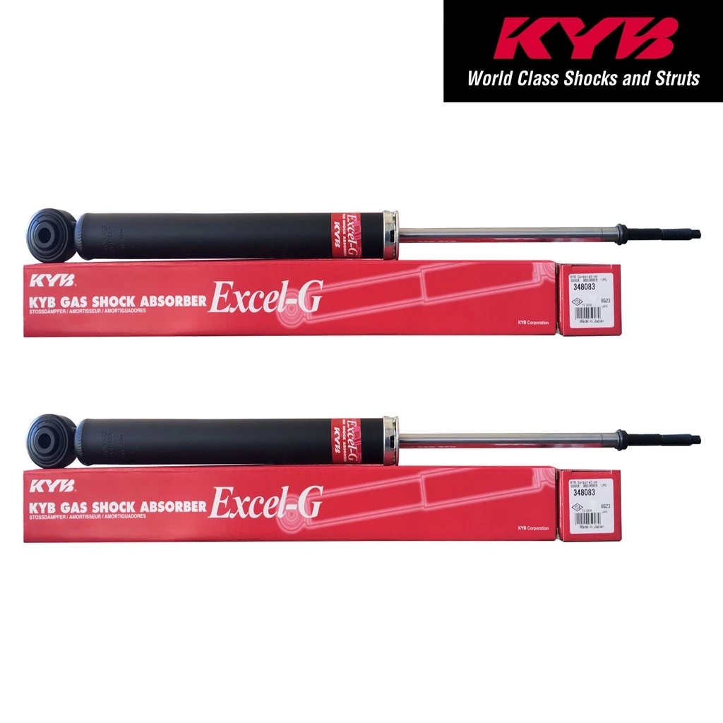 26% OFF KYB 348083 for Mitsubishi Mirage Hatchback , G4 2013 - 2021 Set of 2 Rear Gas Shock Absorber KAYABA