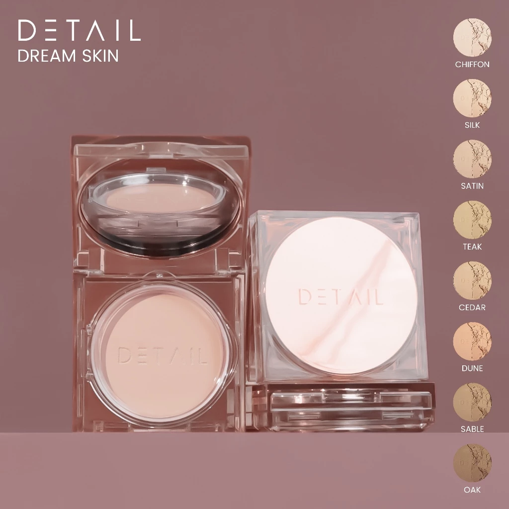 50% OFF DETAIL Dream Skin Powder Foundation (High Cover Powder Foundation)