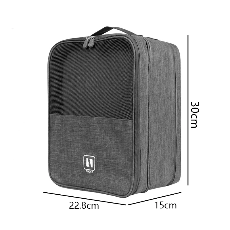 75% OFF Travel Three Layers Shoe Organizer Shoe Bag Storage Bag For 3 Pairs Of Shoes Can Hung On The luggage