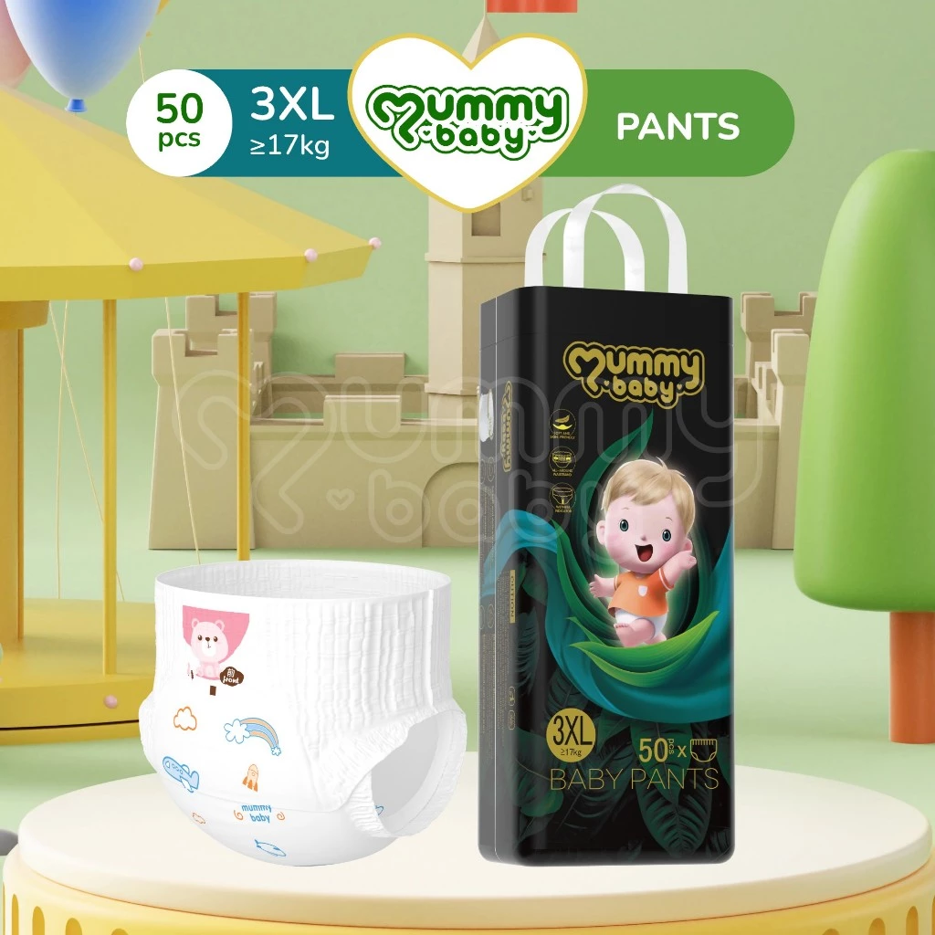 36% OFF 【MUMMY BABY】 Pull up pants/tape diapers 50 pieces baby diapers full size tape diapers high quality all sizes