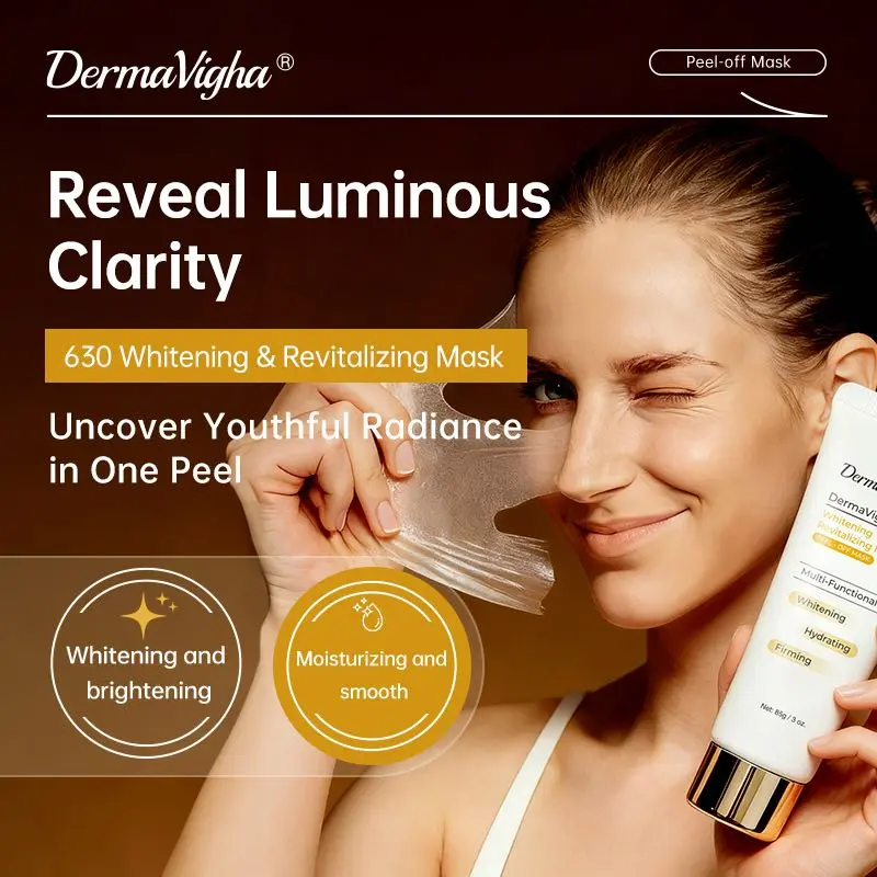 99% OFF FDA APPROVER 630 Revitalizing Peel-off Mask: 5% Niacinamide + Collagen for Whitening & Firming