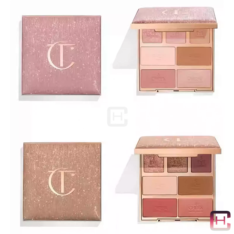 AFTER VOUCHER DISCOUNT ONLY CT/Charlotte Tilbury Christmas Limited Edition Seven-Color Eyeshadow and Blush Set for the Face