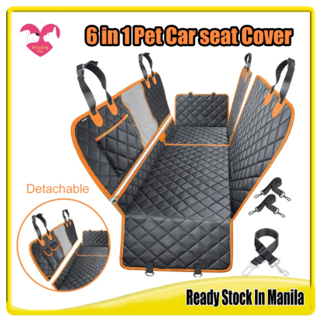 42% OFF Dog Car Seat Cover Waterproof with Side Flap Thickening Anti dirty Pet Transport Car Backseat Protecto Mat