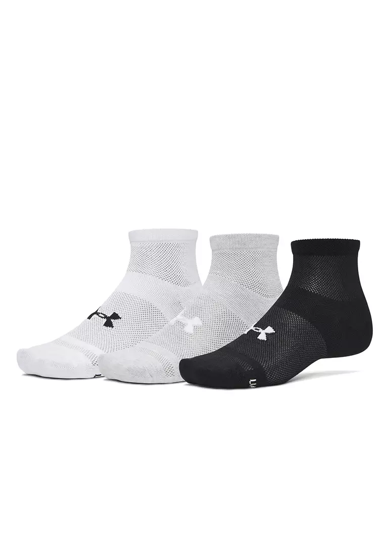 43% OFF Essential Mesh 3-Pack Quarter Socks