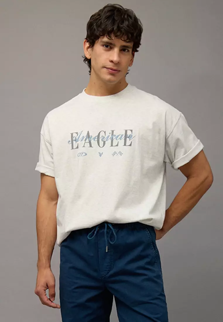 67% OFF American Eagle Oversized Athleisure Tee