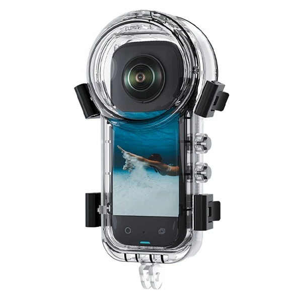 19% OFF TELESIN Invisible Waterproof Underwater Dive Case 50M IPX8 for Insta360 X4 Camera S4-WTP-08-TIS