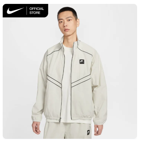 21% OFF Nike Men's Air Windrunner Track Jacket - Light Bone [IF1289-072]