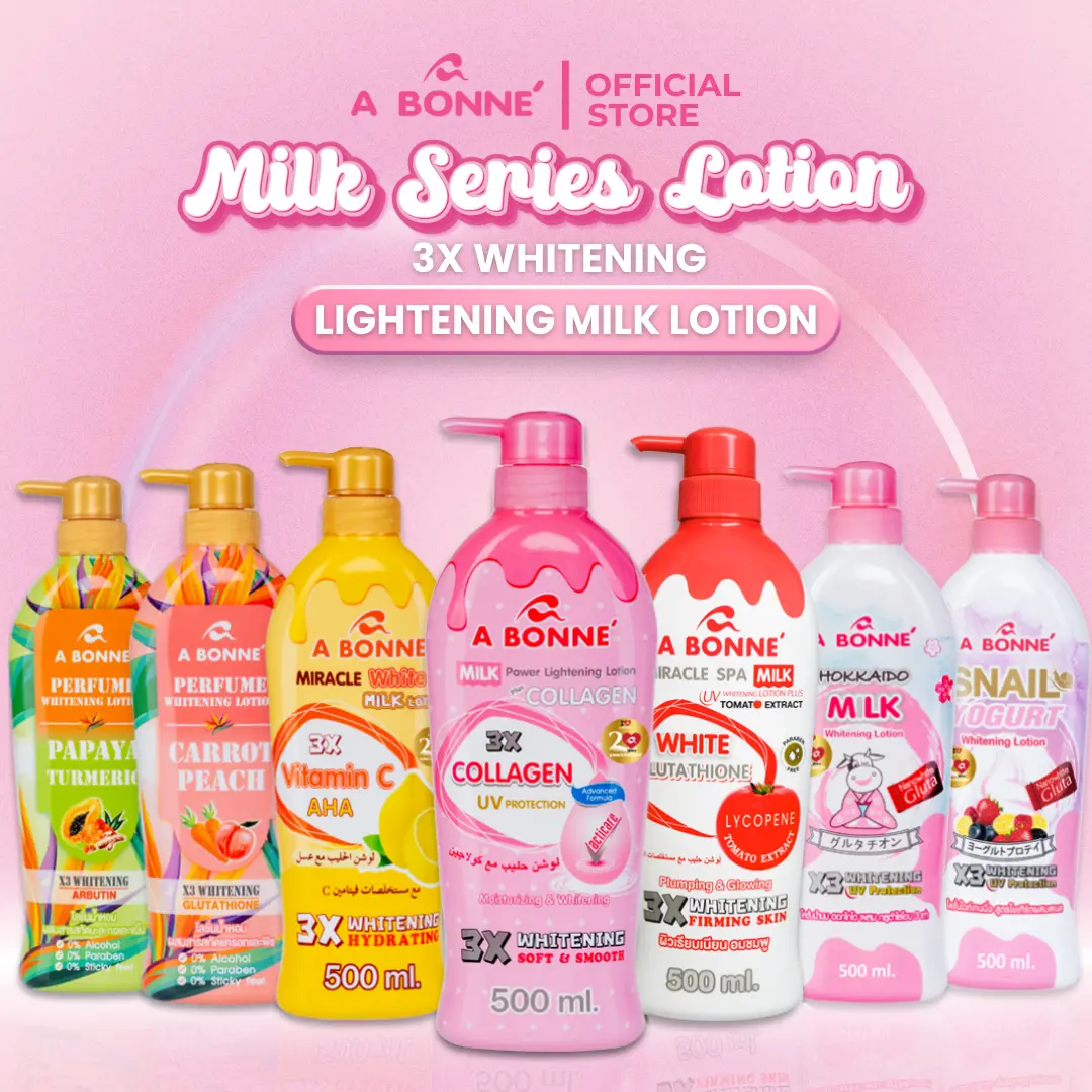 24% OFF Abonne Whitening Milk Lotion from Thailand  500ML Body Care Cosmetic Skin Care
