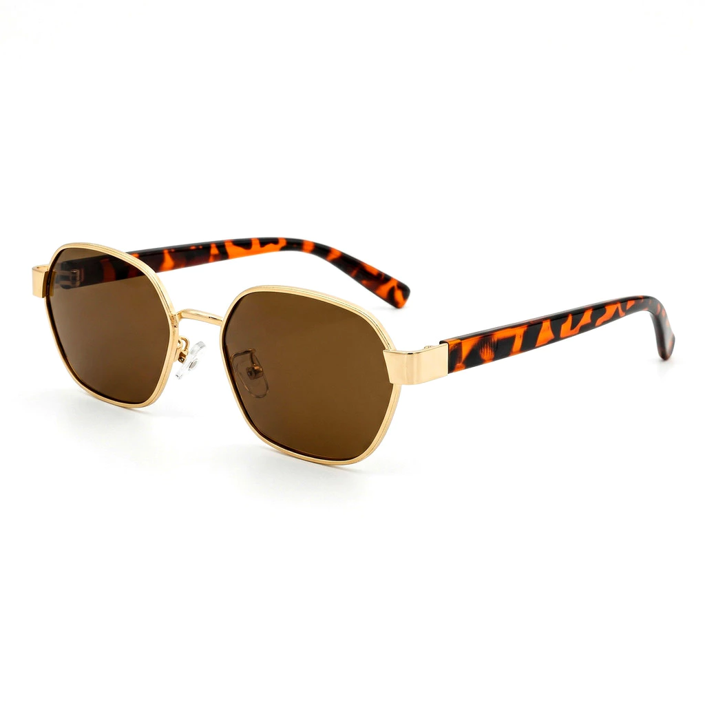 51% OFF Peculiar Dana Hexagon Sunglasses Polarized TAC UV400 & Anti-Rad Replaceable Frames for Men Women