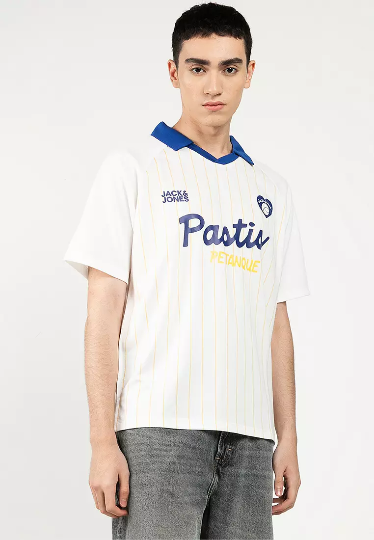 58% OFF Jack & Jones Mesh Open Collar Short Sleeve Shirt