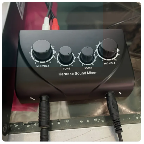 52% OFF Mixing Sound Mixer Dual Mic Inputs Company Stage Home KTV Rooms Digital Karaoke Professional Audio System Machine Sound Amplifier & Microphone Karaoke Home KTV Rooms Digital Mixer US Plug