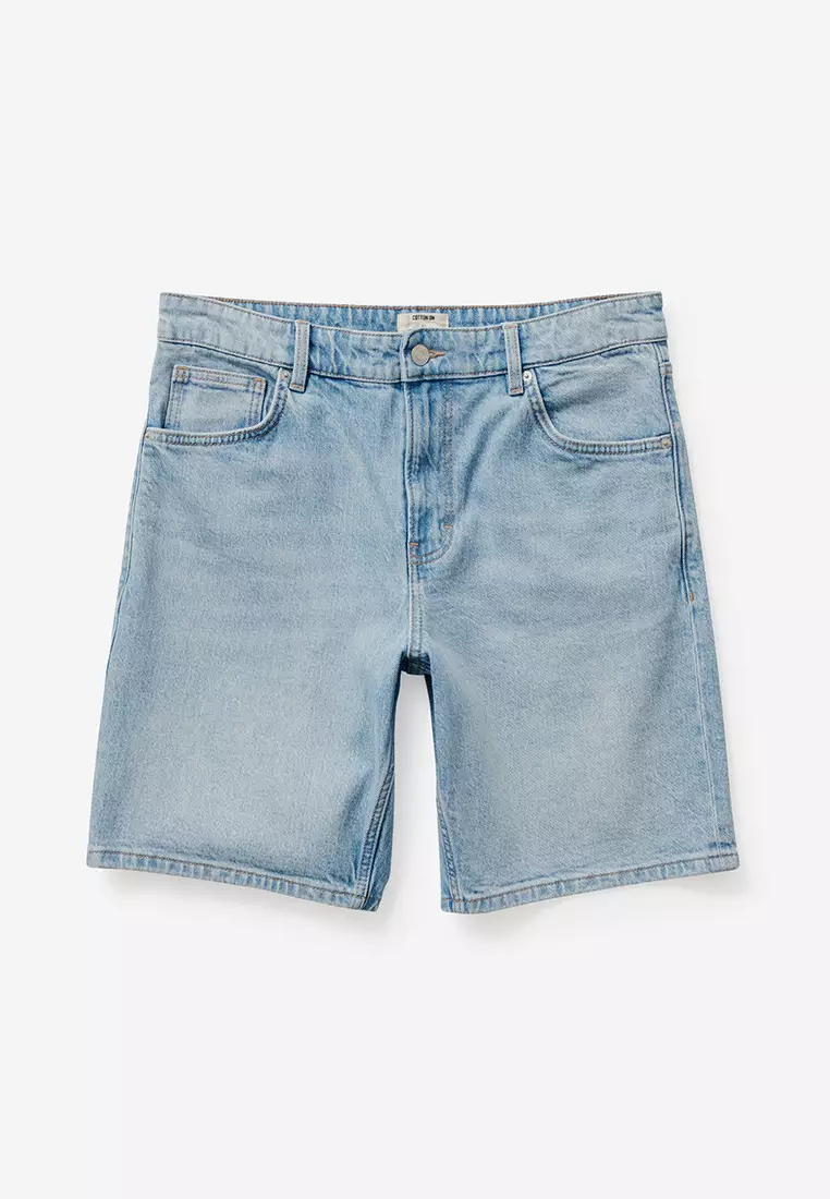 45% OFF Cotton On Loose Straight Denim Shorts