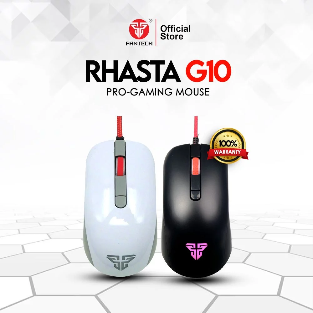 15% OFF Fantech G10 Rhasta with 4D Basic Function Pro Gaming Mouse & Chroma Luminous Light