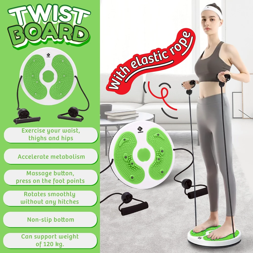 75% OFF Bettergrowph Waist Twisting Disc Board Figure Trimmer Fitness Board Yoga Exercise Equipment ETB3001
