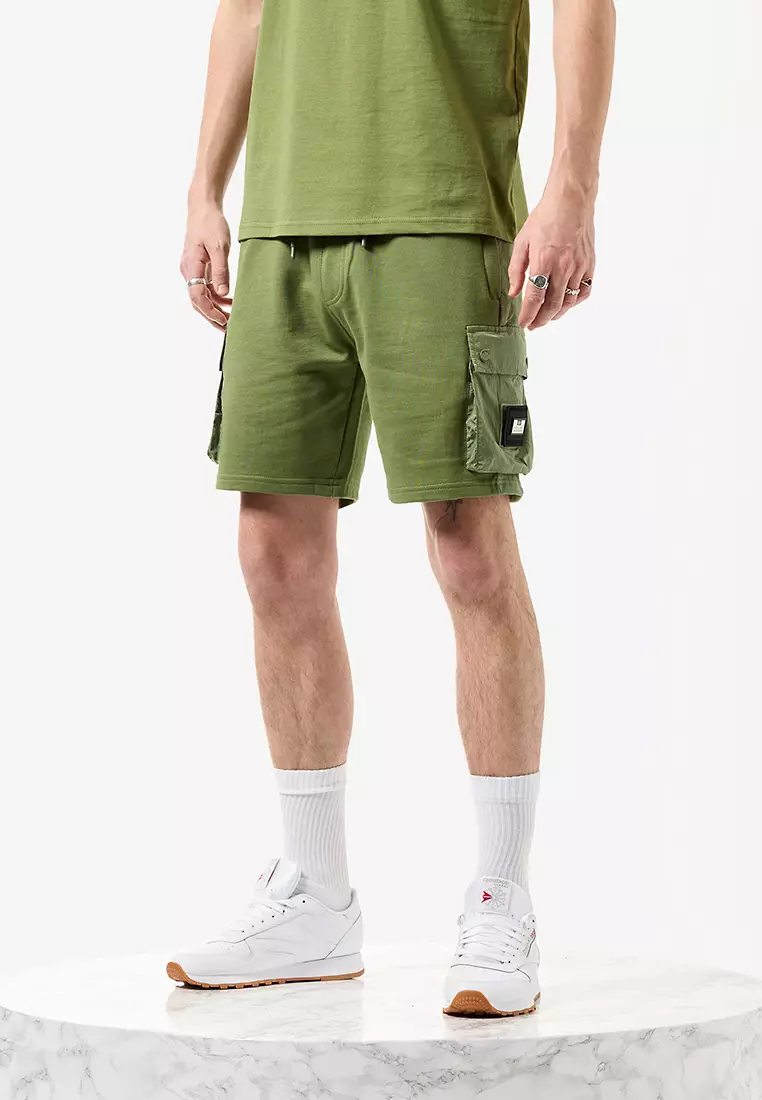 50% OFF Weekend Offender MENS SAPLING PINK SANDS PARACHUTE OVERLAY SHORT