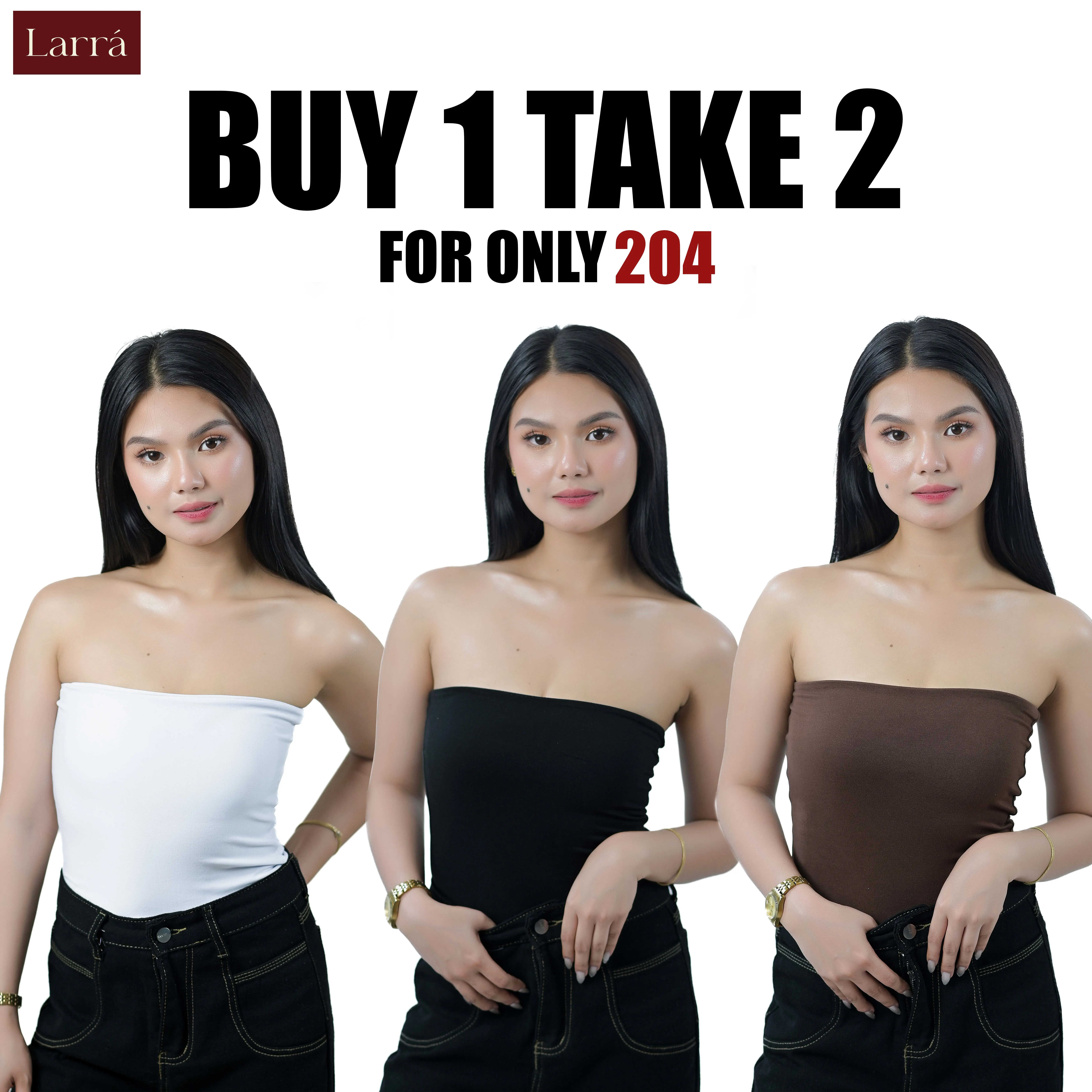63% OFF Larra - B1T2 Penny Tube Double Lining Basic Top Fitted Design for Everyday Wear Comfortable and Stylish Choice