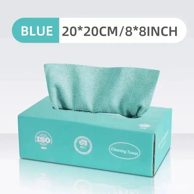77% OFF Microfiber Kitchen Towel Absorbent With Box Super Absorbent Cleaning Dish Cloth Wash Cloth Household