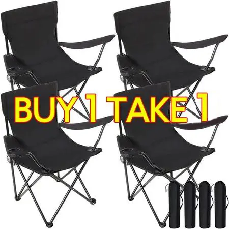 50% OFF BUY 1 TAKE 1 Portable Folding Camping Chair Outdoor And Indoor Use Camping Large Size 80x50x50CM