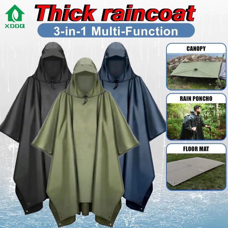 40% OFF Men's and Women's Raincoat Set - Waterproof Upgrade Edition - Thick Outdoor Raincoat,free size