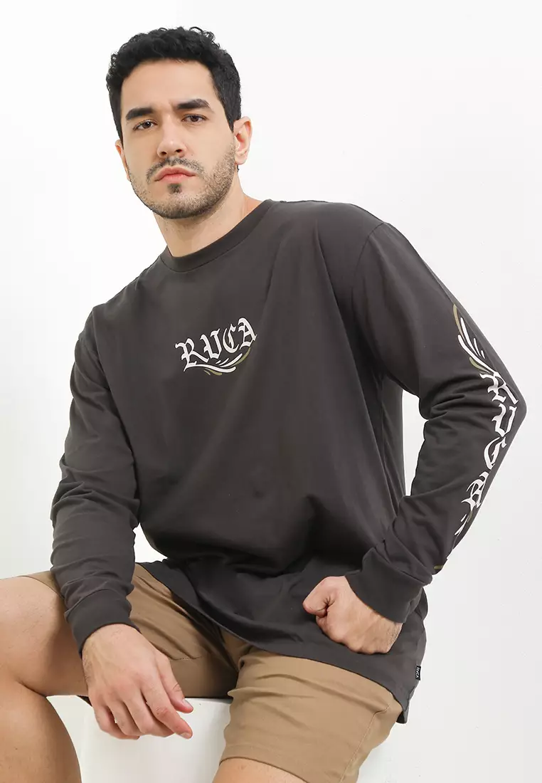 30% OFF RVCA Retract Long Sleeve Tee