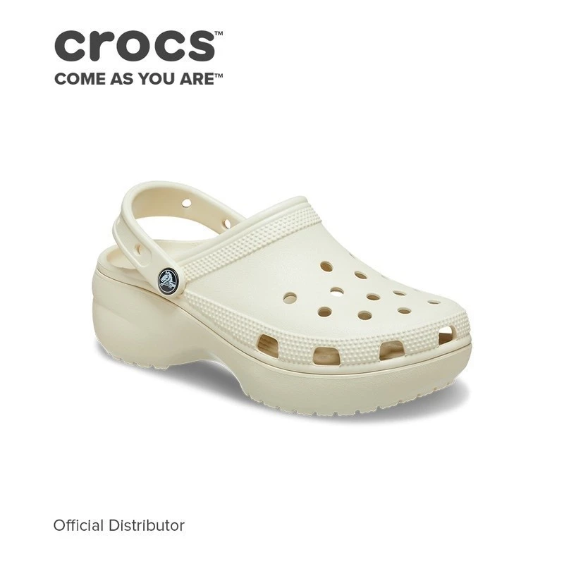 18% OFF Crocs Women's Classic Platform Clog in Bone