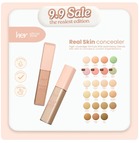 50% OFF Her Beauty Real Skin Concealer