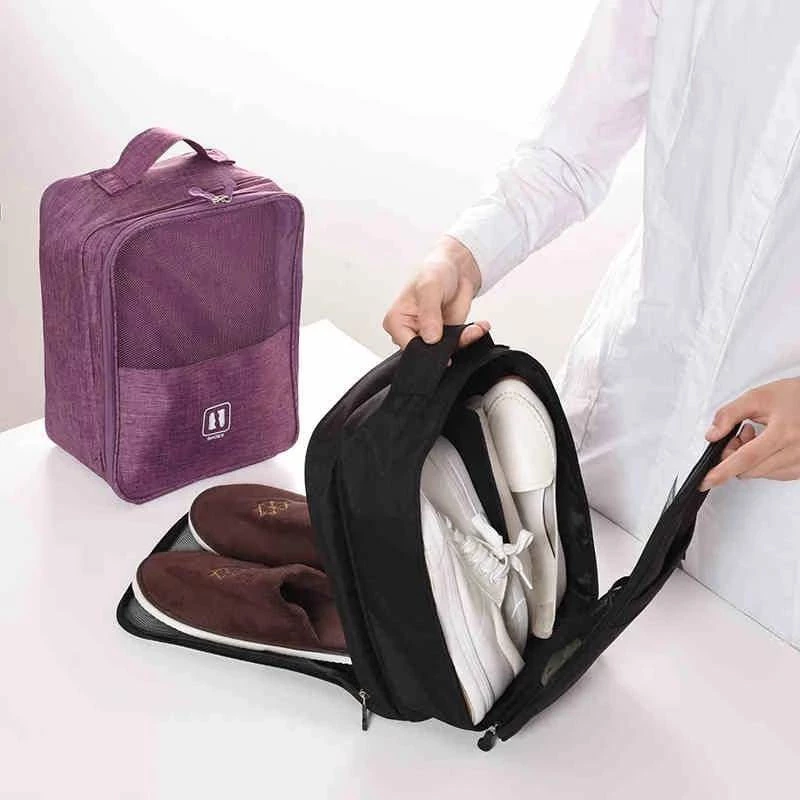 47% OFF FSF 1Layer/3layers Shoe Bag Three Layers Shoe OrganizerUpgraded Travel Portable Shoe Organizer