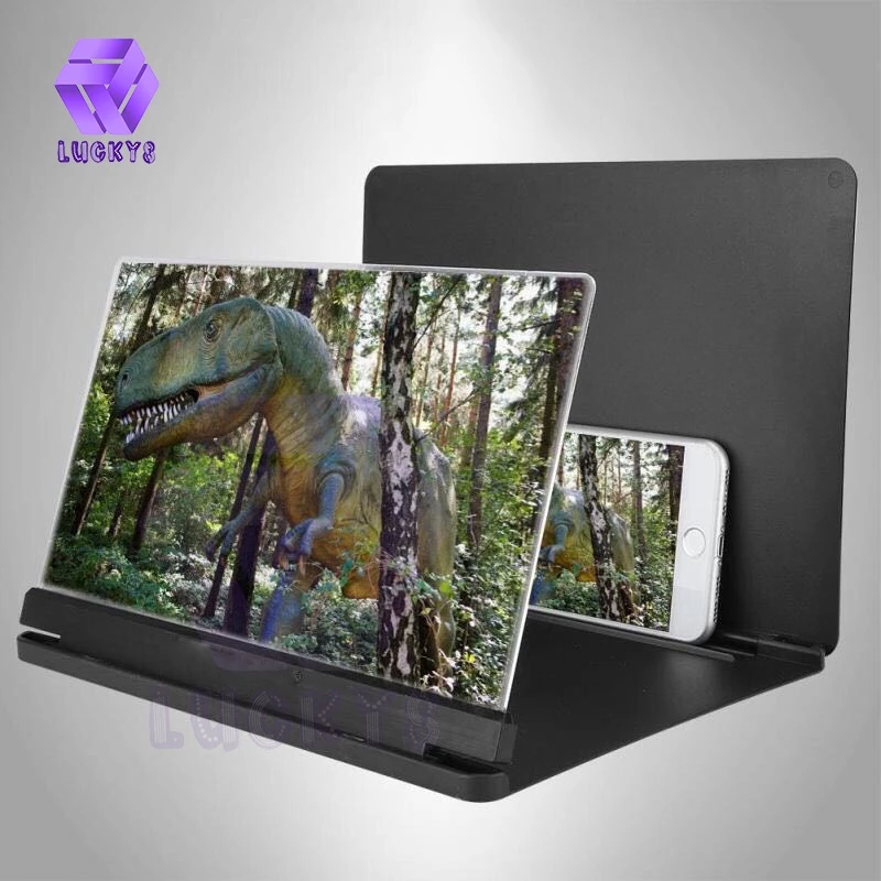 40% OFF 12" Mobile Phone Screen Enlarger Screen Magnifier Movie Projector 9D Screen 9X Phone Screen
