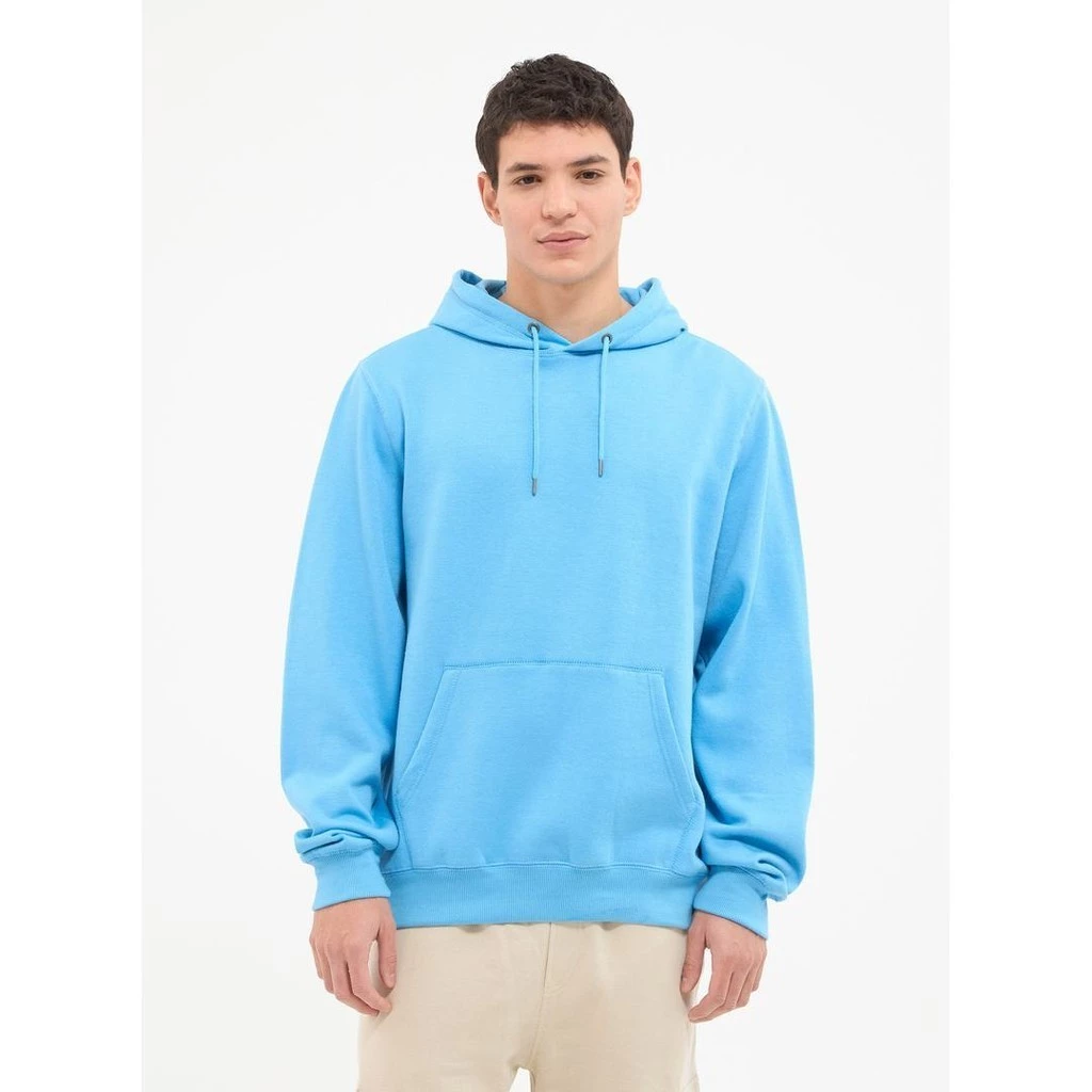 50% OFF Terranova Plain Hooded Sweatshirt for Men