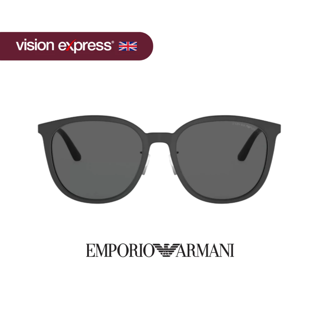 73% OFF Emporio Armani Black Square Sunglasses for Men EA4165D50018757