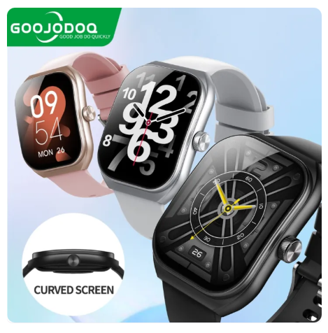 44% OFF GOOJODOQ Smart Watch Bluetooth Call Heart Attack Management Waterproof IP68 Fitness Ladies and Men with Heart Rate Monitor