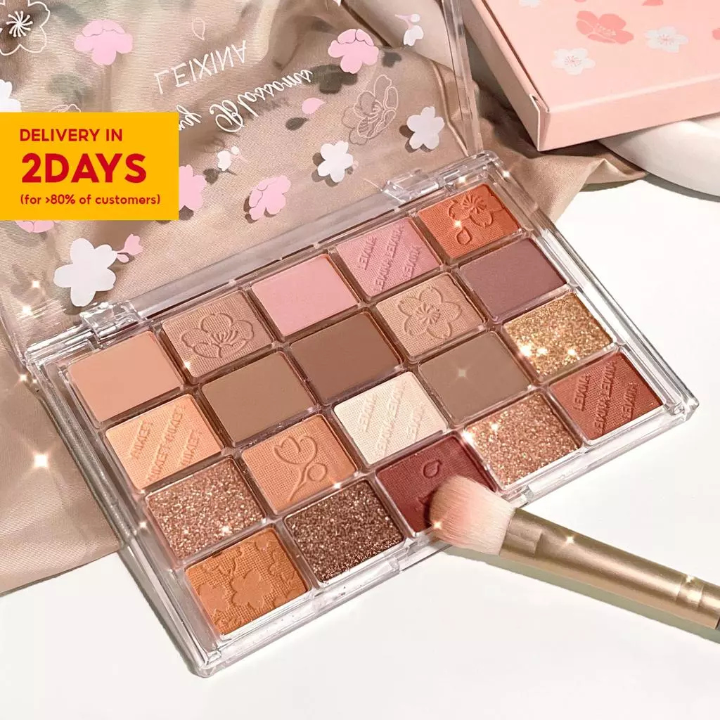 38% OFF 20 Color Eyeshadow Palette Sequins Glitter Pearlescent Matte ins Makeup Palette, For Christmas Gift
