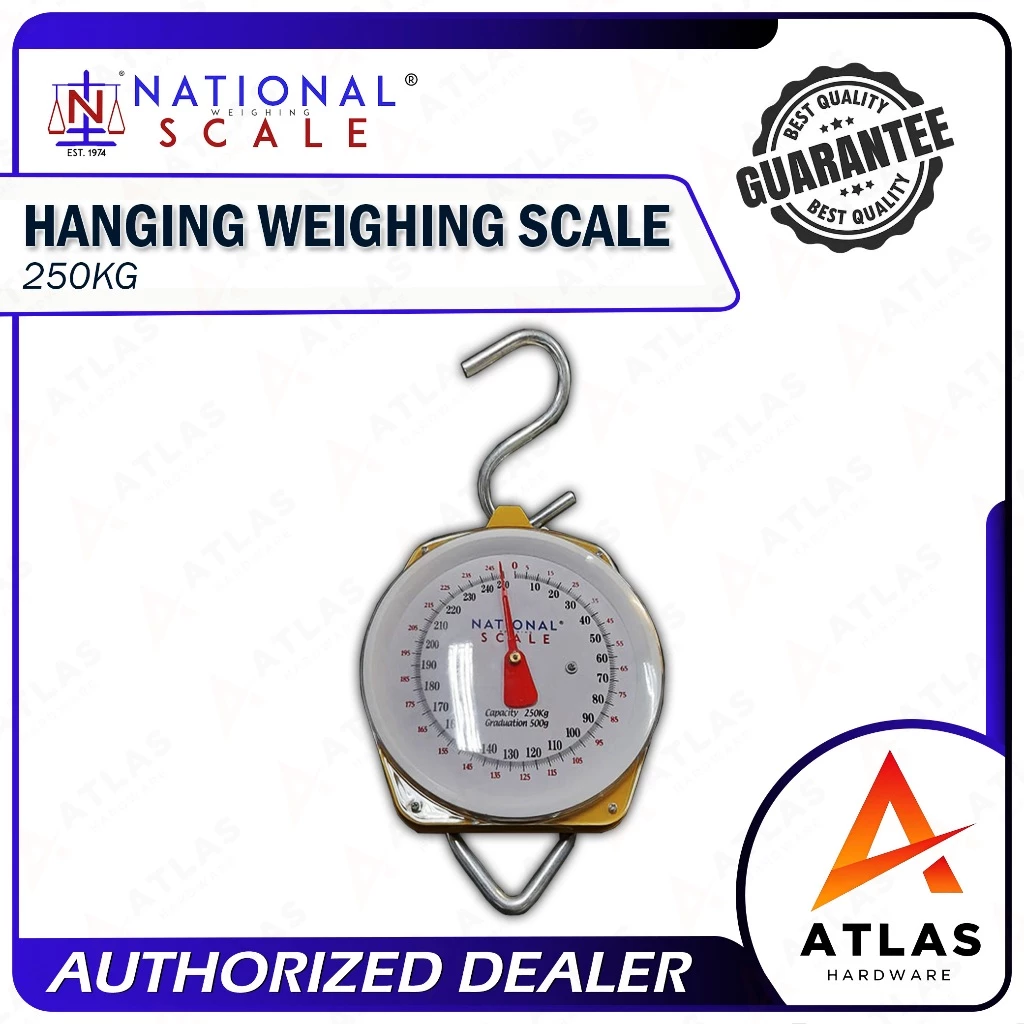 21% OFF National Hanging Scale Heavy Duty High Quality 250Kg
