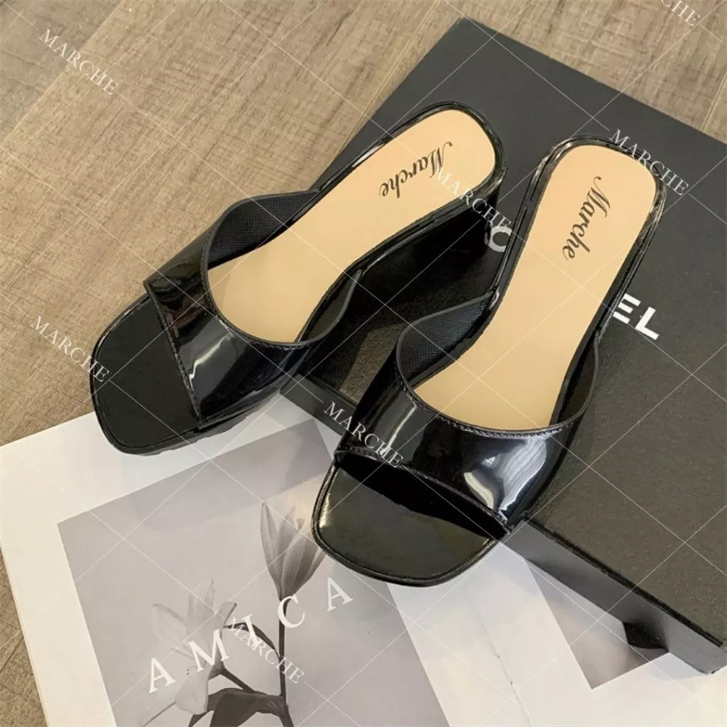 36% OFF Marche Heels For Women One Strap 7CM Block Heels For Women Casual Sandals For Women(standard size)