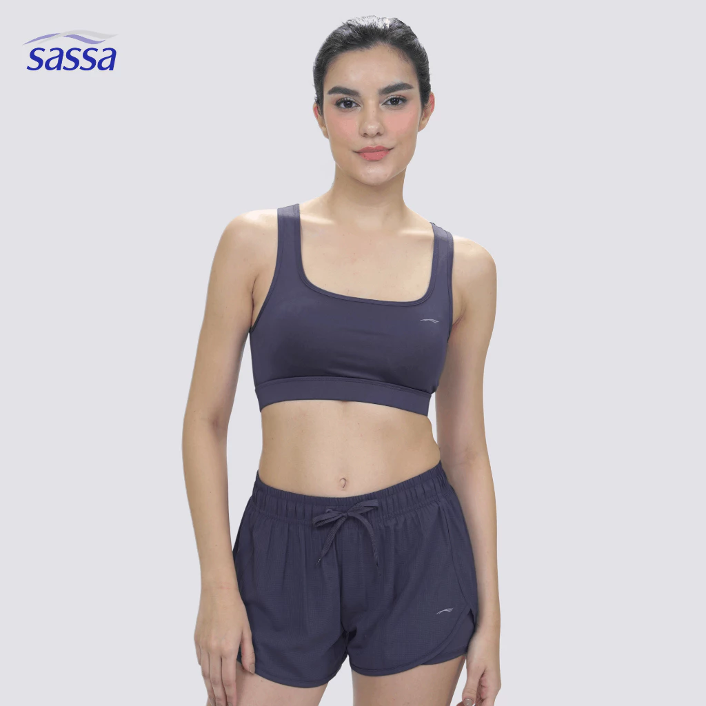 30% OFF Sassa Trendy Fit Sports Bra with Removable Bra Pads Activewear for Women