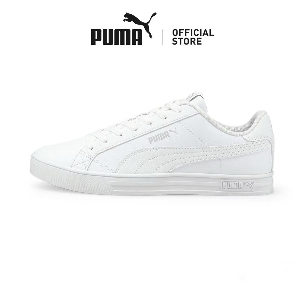 ￼41% OFF PUMA Unisex Smash Vulcanised V3 Low Shoes