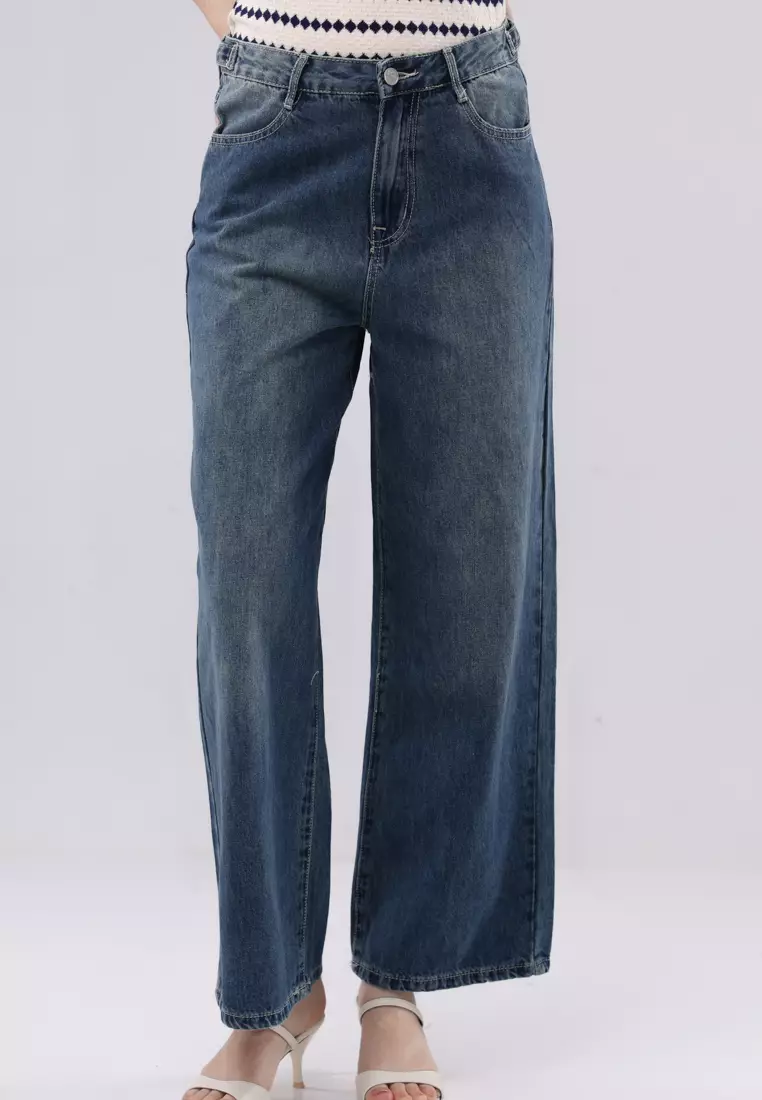 59% OFF Wide Leg Jeans