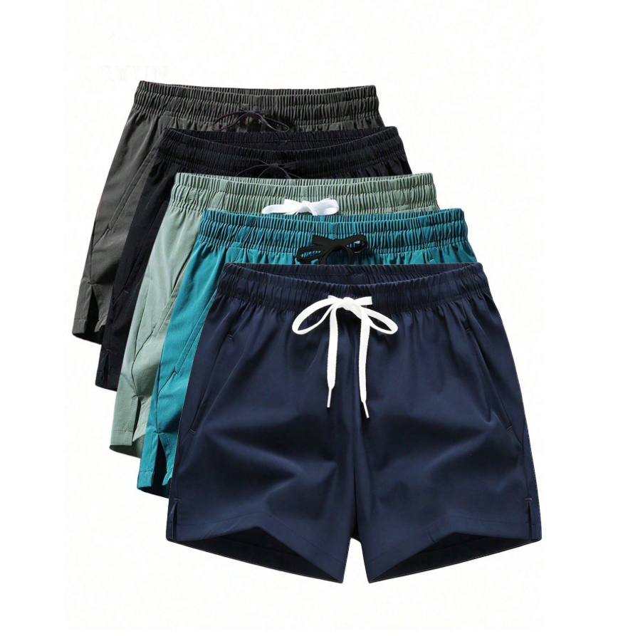 37% OFF 1pc Men's Loose Fit Quick-Dry Sports Shorts, Summer American Style Plus Size Beach/Basketball Shorts