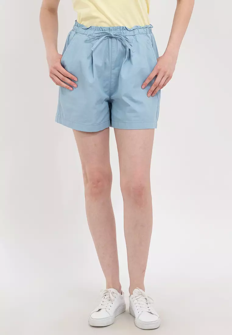 50% OFF Aeropostale Ladies Elastic Waist Paperbag Shorts