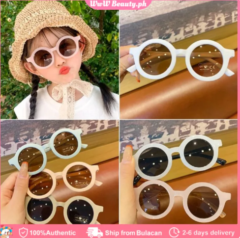 65% OFF Cute Kids Boy Girl Sunglasses Baby Sunglass Toddler Eyewear Kid Fashion Accessories Beach Summer ROUND Glasses