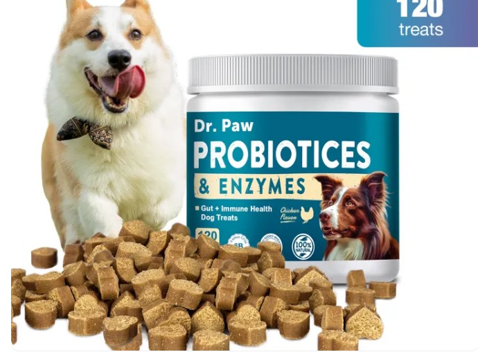 65%OFF Dr Paw Happy Tummy Healthy Dog Treats Snack 300g - Dog Multivitamins - Dog Food for Digestive Care