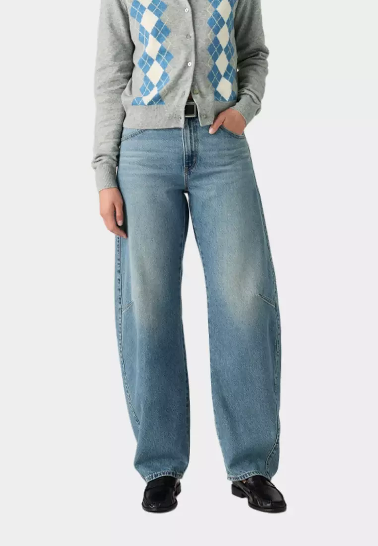 10% OFF Levi's Women's Baggy Dad Barrel Jeans 0039A-0002