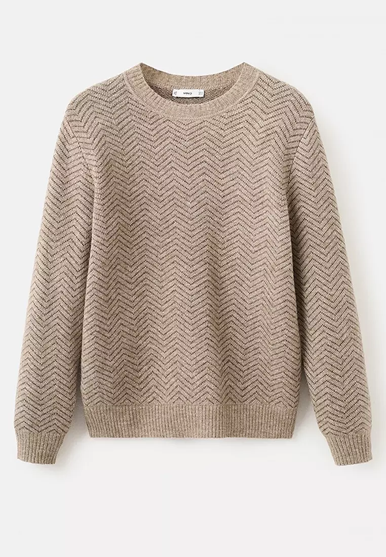 10% OFF Knit Striped Sweater