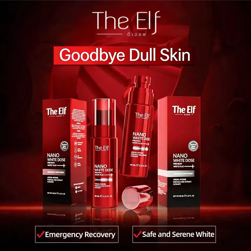 82%OFF THE ELF Premium White Plus 60ML - Nano White Dose Brightening Serum Dark Spot Remover for Body