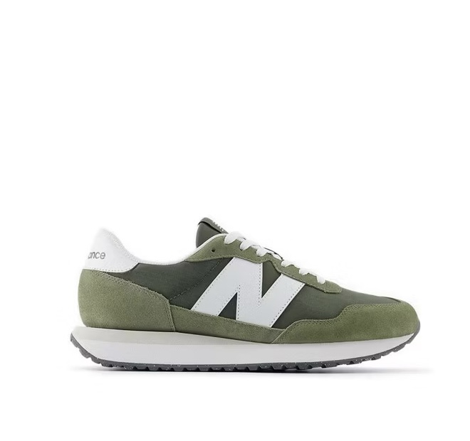 50% OFF ￼NEW BALANCE 237 MEN'S SNEAKERS - OLIVE