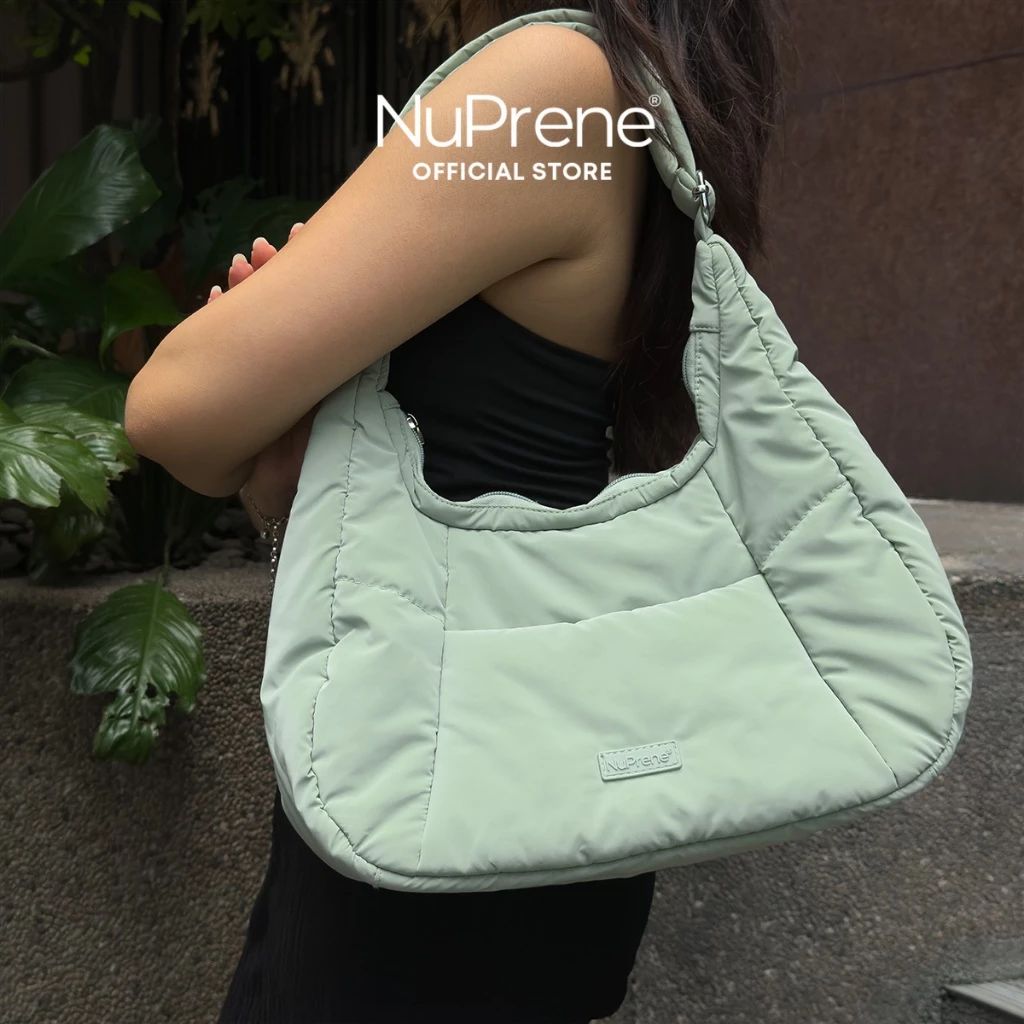 55% OFF NuPrene - The Eva Moon Bag - Water-Proof Moon Bag in Sage Green
