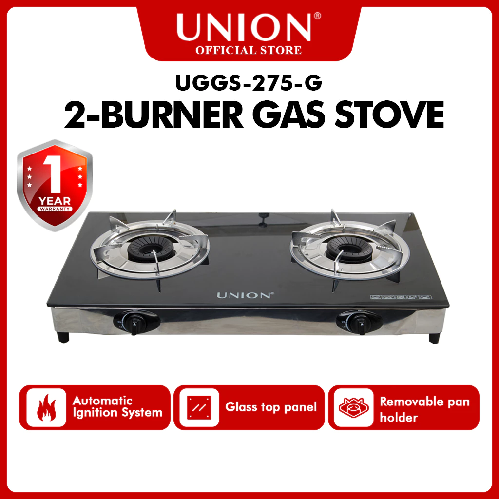 36% OFF Union UGGS-275-G 2-Burner Gas Stove