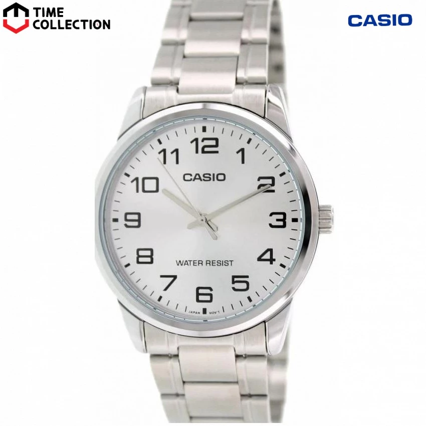 15% OFF Casio MTP-V001D-7B Analog Stainless Steel Strap Watch For Men