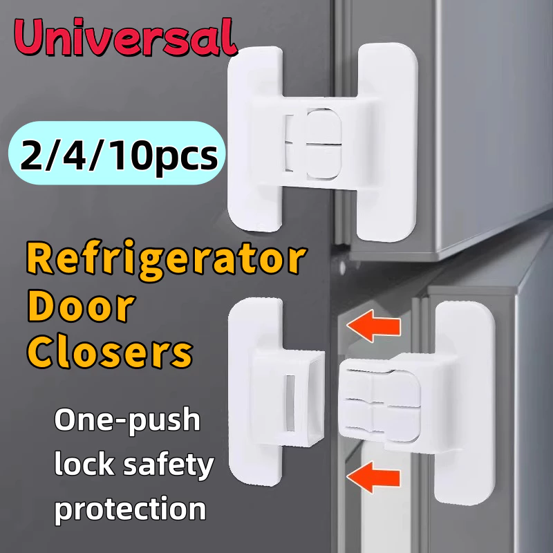 78% OFF Universal Refrigerator Lock Child Safety Fridge Lock Baby Anti-Pinch Hand Cabinet Lock Anti-Opening